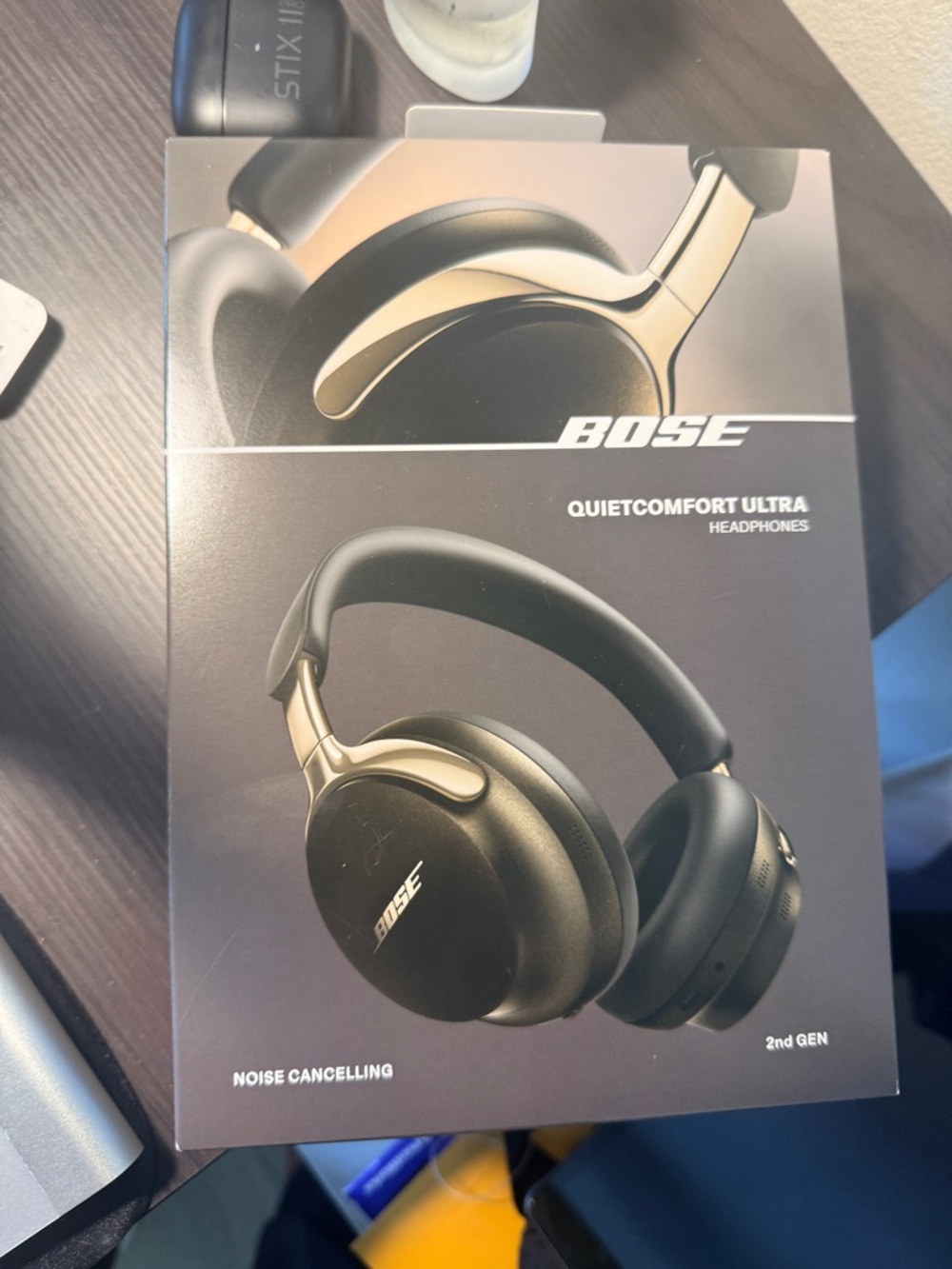 Bose QuietComfort Ultra Headphones – Black with Gold Accents
